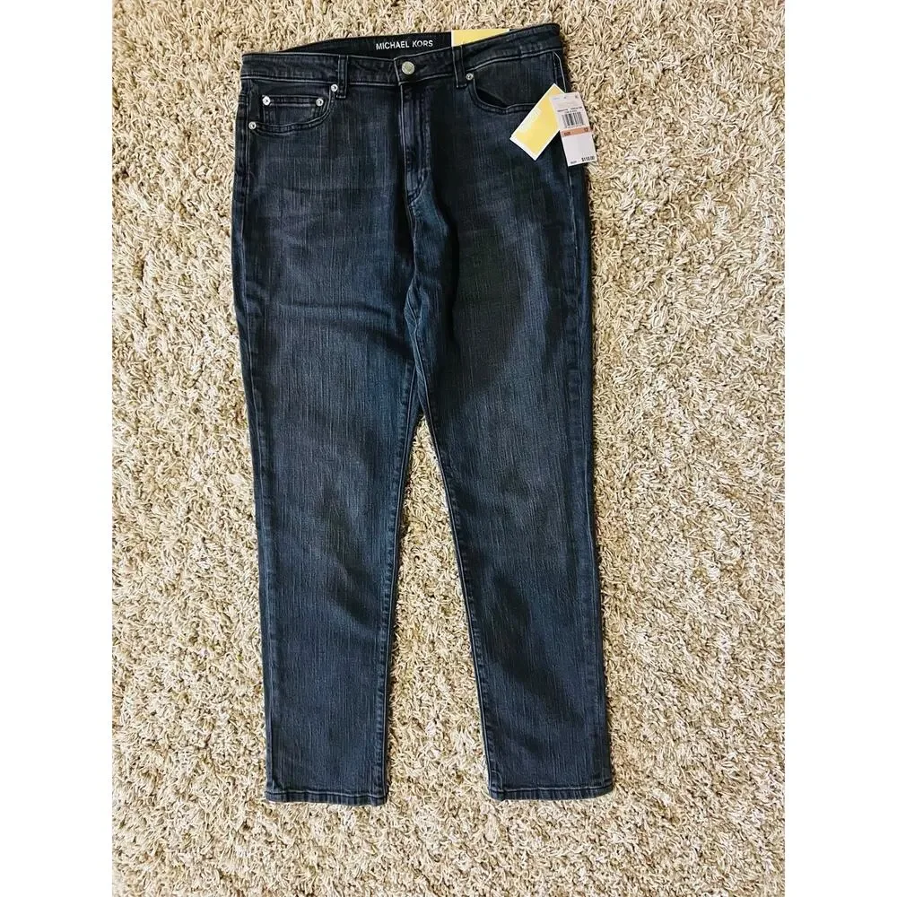 NWT❤️Michael Kors Denim Selma Skinny Jeans sz 12